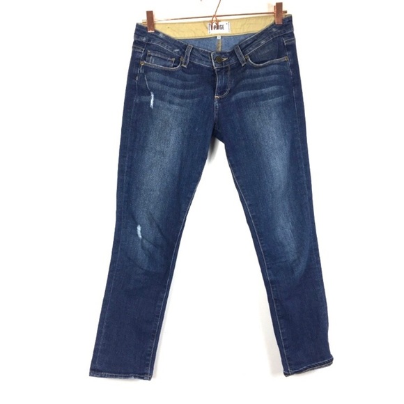 PAIGE Denim - Paige Jimmy Jimmy Crop 26 Blue Jeans O/MR